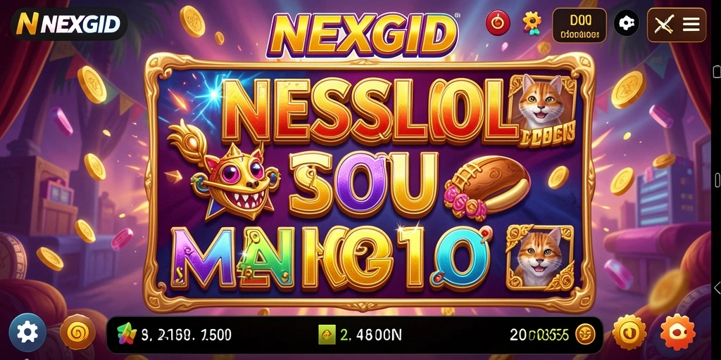 Tampilan gameplay NEXGID yang memikat dan interaktif.