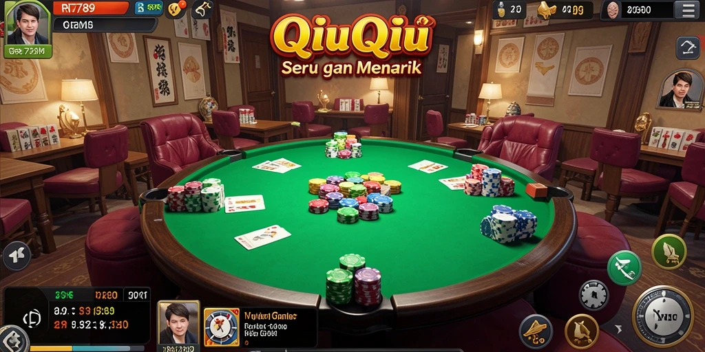 Tampilan gameplay QiuQiu yang mengasyikkan di RR789.
